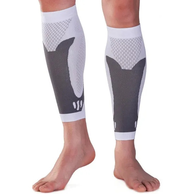 Hot Selling Running Nurse Athletic Footless Compression Socks Calf Compression Sleeves for Men Women
