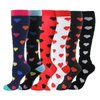 Uron Custom Logo Design Compression Football Socks Anti Slip Soccer Socks Athletic Sport Football Grip Socks
