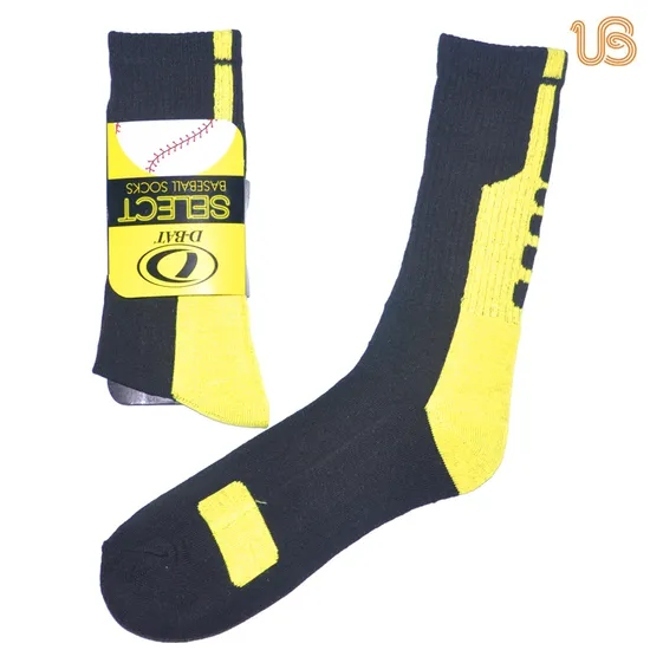 Custom Logo High Quality Cotton Sports Soccer Football Compression Slouch Socks