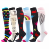 Medical Sport Compression Socks 15-25mmhg Run Nurse Socks for Edema Diabetic and Varicose Veins