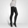 High Quality Women Open Toe Anti Fatigue Knee High Compression Socks Maternity Socks Lymphedema Socks