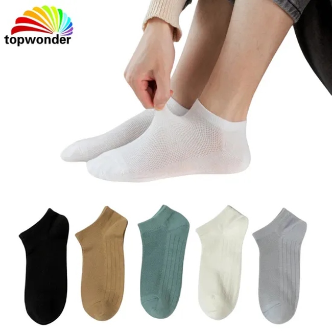 Customize All Colors of Men′s Sock Summer Sock Mesh Sock Boat Sock in Many Colors, Sizes and Material