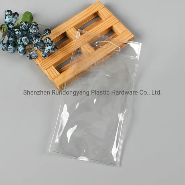 Factory Custom Plastic Bags with Own Logo Clothing for Socks Underwear T-Shirt Clothes Swimming Clothes Packaging Bag with Hanger