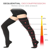 Thigh High 30-40mmhg Graduated Compression Varicose Veins Stocking Compression Sock Medical