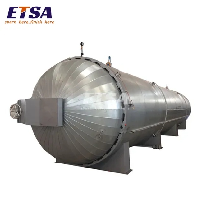 Small Cable Tire Retreading Line Rubber Autoclave Vulcanization Tank Machine