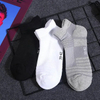 2023 Solid Color Thicken Men Running Football Basketball Breathable Sport Short Socks Thicken Material Soft Breathable