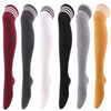 Free Sample Hot Sales High Socks Stripes Pattern Womens Custom Cosplay
