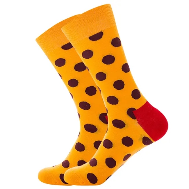 Wholesale Funny Crazy Designer Socks Cool Funky Fashion Custom Logo Cotton Novelty Socks Fancy Sox Tube Crew Happy Dress Socks