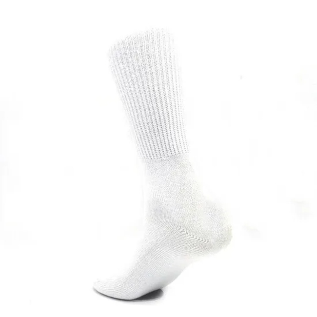 Knitting Flexible and Elastic Protective Long Socks for Patients