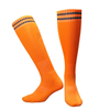 Customizable Knee High Football Socks for Kids with Anti-Slip Stripes