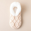 Floor Socks Winter Adults Padded Thickened Warm Shoes Socks Women′s Home Anti-Slip Warm Feet Sock Covers Lamb′s Floss Shoes Socks