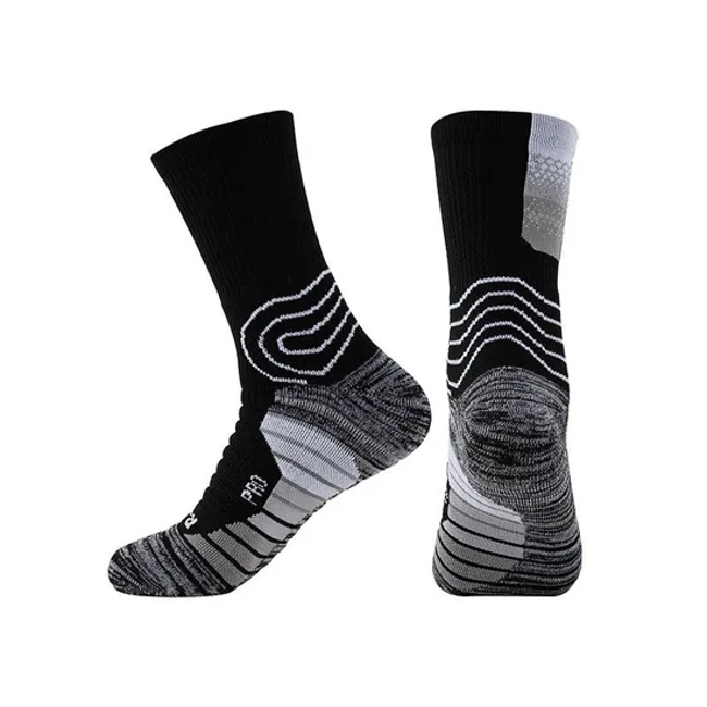 Uron Free Packing Free Sample High Quality Custom Crew Socks Custom Logo Men Socks Unisex Streetwear Gym Socks