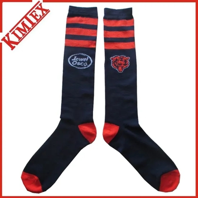 Unisex Cotton Sports Soccer Socks, Football Socks, Compression Socks