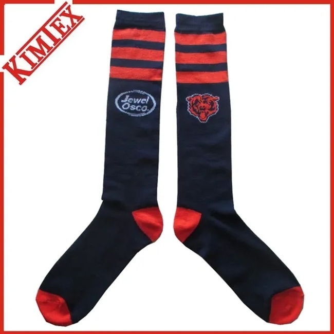 Unisex Cotton Sports Soccer Socks, Football Socks, Compression Socks