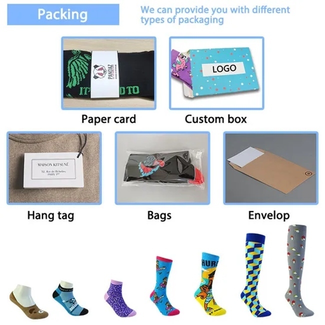 Wholesale Customized Logo Compression Nylon Coolmax Men′s Cycling Socks