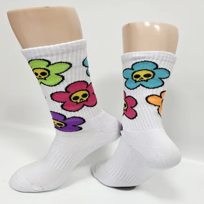 Custom Socks Product Good Quality Combed Cotton Logo Socks