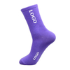 2024 New Style Wholesale Custom Logo High Quality Compression Stockings Solid Color Cotton Sports Warm Socks