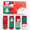 Christmas Socks Man Wear Happy Uniform Dress Socken Winter Crew 100% Cotton New Year Holiday Gift Socks