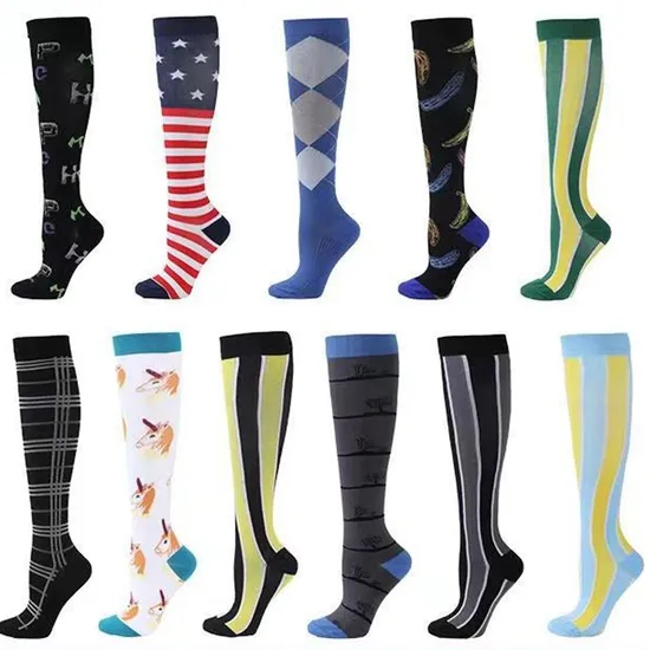 Cutton Thigh High Spring and Autumn Men Sport Compressin Socks