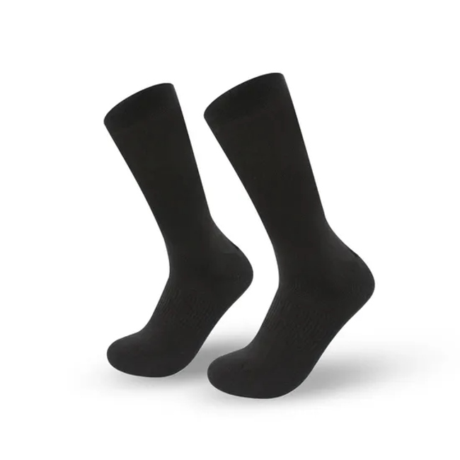 Custom Logo High Quality Fashion Cotton Man Knit Dress Sock