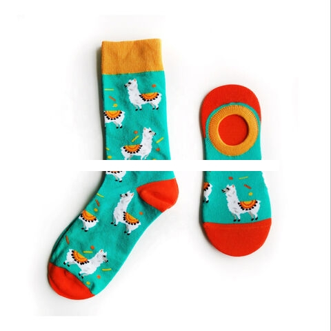 Low price crew socks same pattern sets novelty funny men Fashion socks