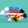 Wholesale Funny women girl fashion crew cotton design socks