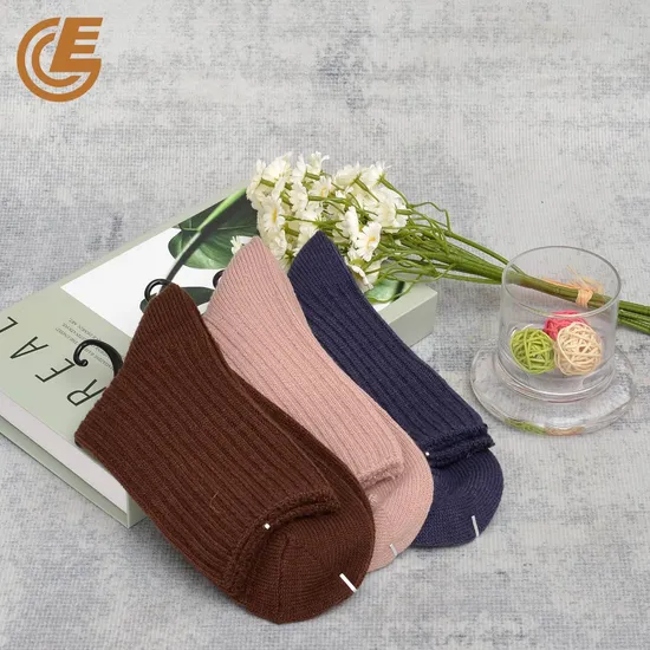 Qlm-105-8 Spandex Winter Thermal Warm Compression Thick Cotton Socks