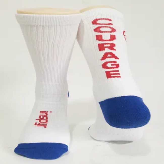 Wholesale Custom Logo Fashion Professional Football Breathable Sport Compression Socks