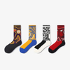 Unisex Man Custom Wholesale Fashion Cotton Men Compression Crew Socks
