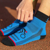 OEM Sports Socks Custom Logo Mens Quarter Crew Seamless Compression Running Cycling Socks