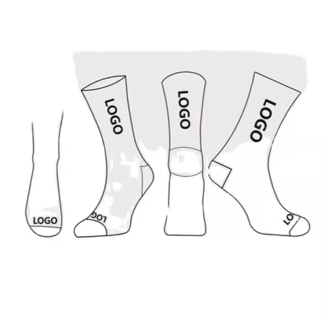 OEM High Quality Cotton Women Running Sock Athletic Cushioned Walking-Arch Compression Support Sports Sock