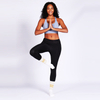 wholesaler Fashion Striped Pilates Socks Professional Silicone Non-slip Yoga Socks Women Cotton Breathable Indoor Workout Gym 