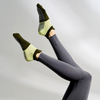 handmade New Fashion Pilates Socks Color Blocking Short Yoga Socks Indoor Non-Slip Floor Socks Fitness Dance Training Socks 