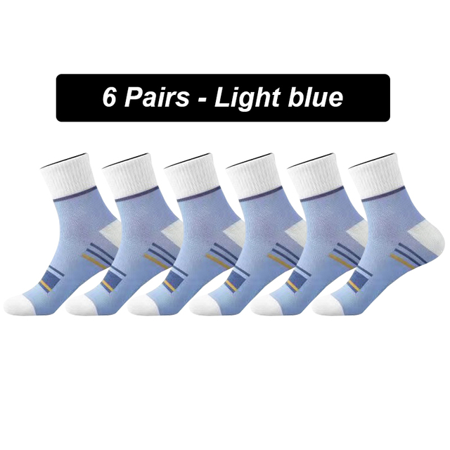 Domestic Brand Men Socks Breathable Cotton Sports Stockings Men Socks Comfortable Sweat Absorption Deodorant Business Sox High 