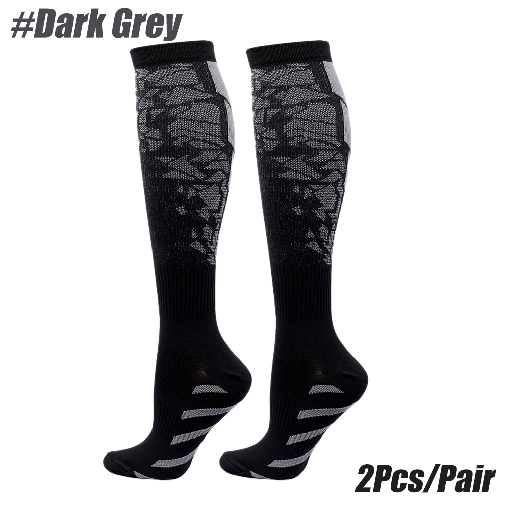 Budget-friendly Lot Men Sport Socks Breathable Basketball Running Football Socks Non Slip Men Fitness Grey Black White Crew 