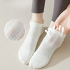 Domestic Brand Women Breathable Pilates Socks Anti-Slip Five Toe Yoga Socks Quick-Dry Cotton Ladies Ballet Dance Elasticity 