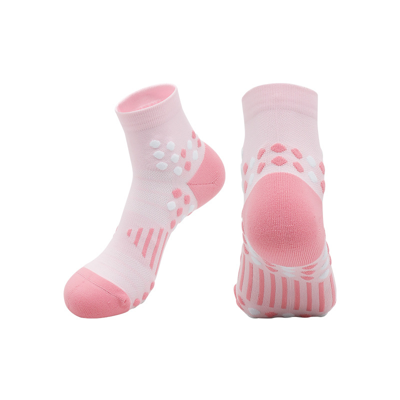Customize by Drawing Running Ankle Socks For Man Colorblock Marathon Sports 