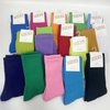 Cotton High Quality Crew Socks Customized Sock Men Women Unisex Cotton Socks