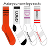 OEM Athletic Custom Logo Socks Men Unisex Cotton Socks Elite Customized Sport Crew Socks