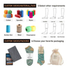 Free Sample Luxury Quality Men Crew Socks Unisex Custom Design Socks 100% Cotton Sport Socks with Logo