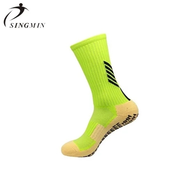 Anti-Slip Sport Socks Football Running Men Crew Non Slip Socks
