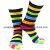 Cotton Cheap Custom Half Tube Five Open Toe Candy Socks