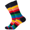 Classic Men Dress Socks OEM Men′s Casual Premium Cotton Socks Custom Logo Fashion Trendy Socks