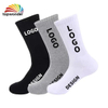 Custom Sock Sports Sock Stripe Sock Running Sock Athletic Sock by Adding All Designs of Logos in Various Sizes, Material and Colors