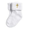 Xainghui Custom Logo Design Christening with Cross Embroidery Socks