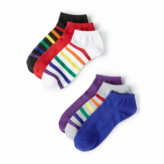 Comfortable Striped Cotton Bowling Socks