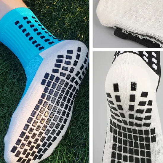 Custom Soccer Football Socks Grip Anti Slip Sport Crew Socks