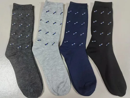 Custom Logo Compression Knee High Elastic Cotton Equestrian Horse Riding Socks