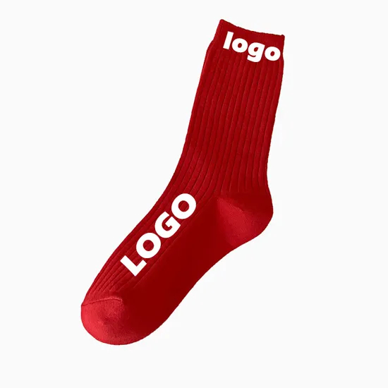 Popular Among Man and Woman Custom Personalized Logo Sports Sock Made Printed Embroidery Good Quality Crew Socks