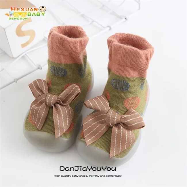 Non Slip Grip Cute Cartoon Floor Walker Baby Socks Shoes for Years Toddler and Infant Girls Boys